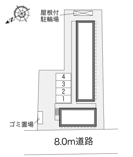 府中市西府町１丁目 月極駐車場